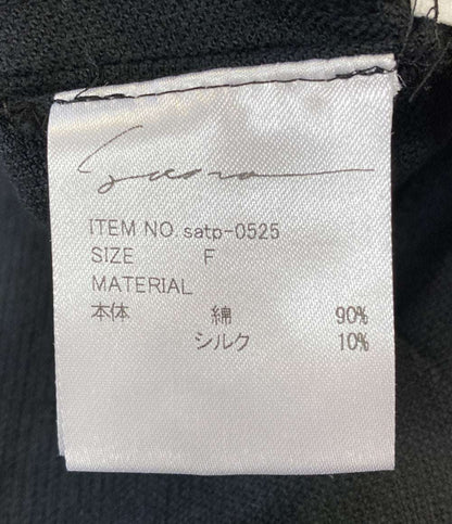Adam et Rope ホルターネックドレス sana 別注 satp-0525 ブラック レディース SIZE F アダムエロペ