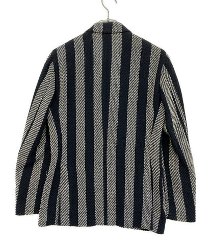 GABRIELE PASINI テーラードジャケット コットン ボーダー メンズ SIZE 42 ガブリエレパジーニ
