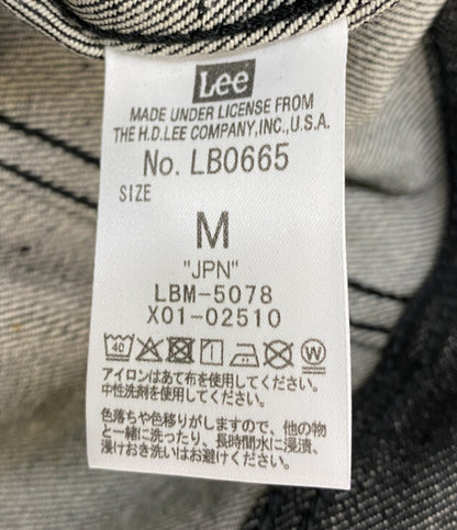 美品 ballsy×Lee リー ライダースデニムジャケット メンズ SIZE M ビーボールジー