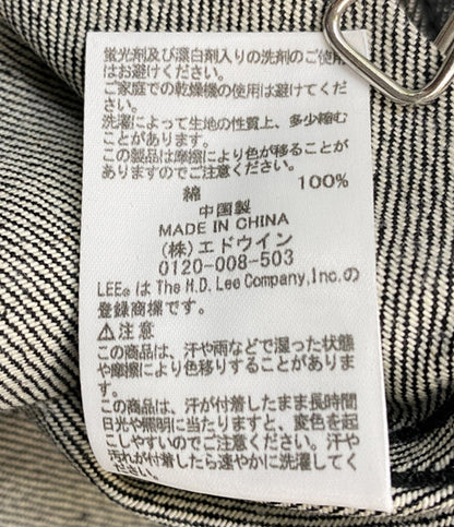 美品 ballsy×Lee リー ライダースデニムジャケット メンズ SIZE M ビーボールジー