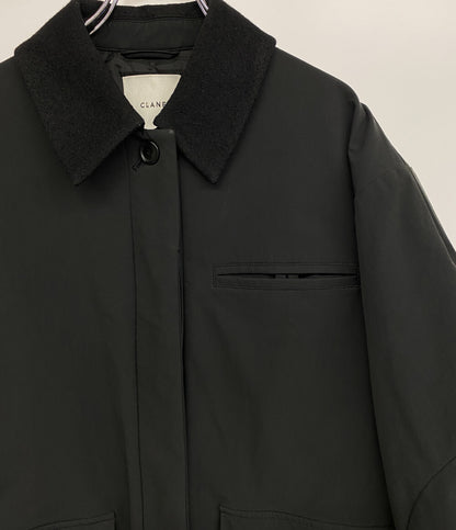 CLANE 中綿コート ブラック 15101-0012 レディース SIZE 2 クラネ