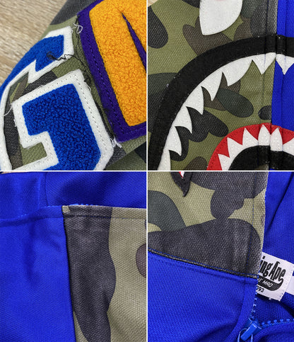 A BATHING APE ジップアップパーカー 001ZPC301002X メンズ SIZE L アベイシングエイプ