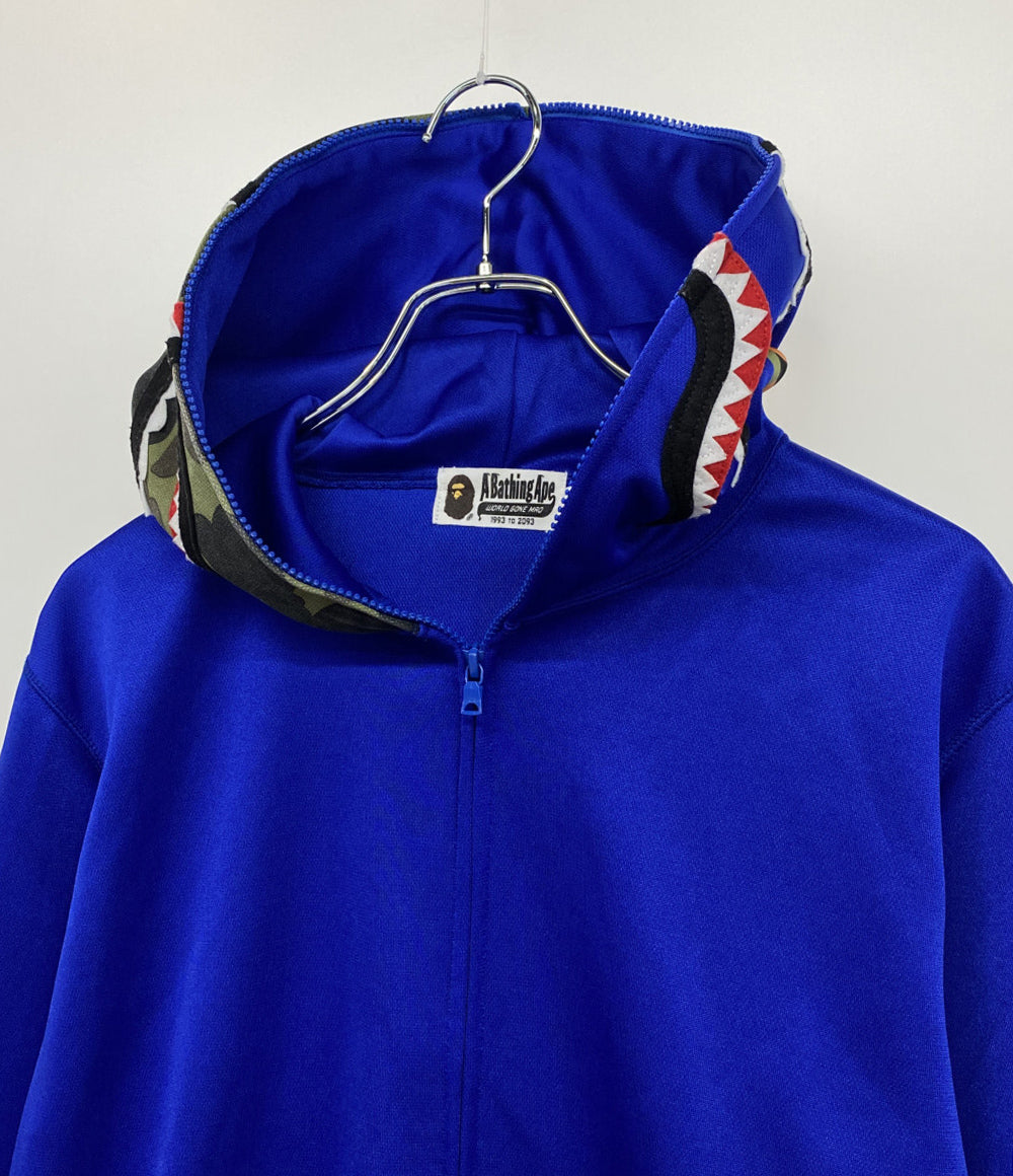 A BATHING APE ジップアップパーカー 001ZPC301002X メンズ SIZE L アベイシングエイプ