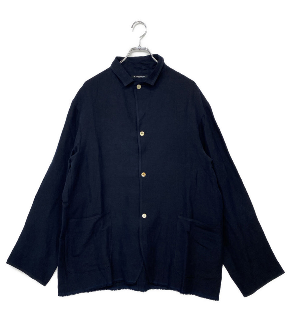 MAATEE＆SONS マーティーアンドサンズ シャツジャケット MT4103 0008A 二重織 メンズ SIZE 4
