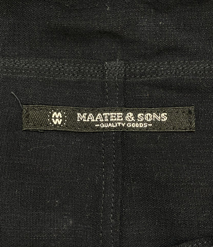 MAATEE＆SONS マーティーアンドサンズ シャツジャケット MT4103 0008A 二重織 メンズ SIZE 4