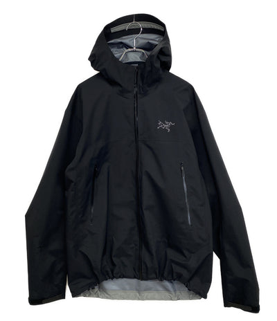 ARC’TERYX ナイロンジャケット フーディ X000008584 BLACK メンズ SIZE L アークテリクス