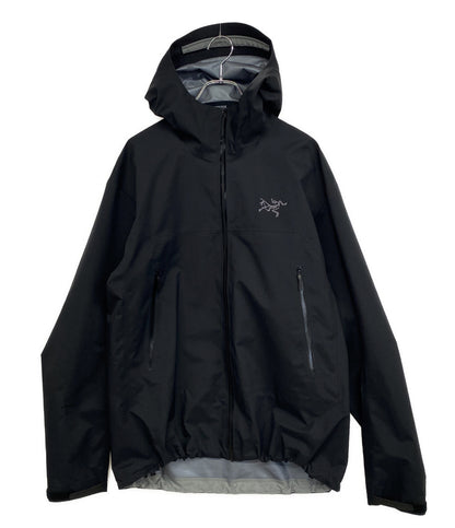 ARC’TERYX ナイロンジャケット フーディ X000008584 BLACK メンズ SIZE L アークテリクス