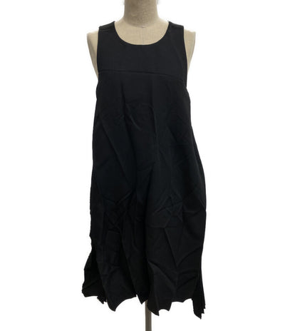 BLACK COMME des GARCONS ノースリーブワンピース 1N-A004 BLACK レディース SIZE XS ブラックコムデギャルソン