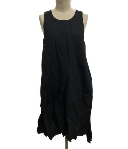 BLACK COMME des GARCONS ノースリーブワンピース 1N-A004 BLACK レディース SIZE XS ブラックコムデギャルソン