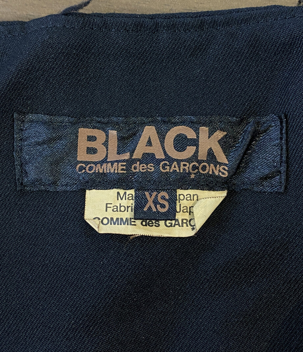BLACK COMME des GARCONS ノースリーブワンピース 1N-A004 BLACK レディース SIZE XS ブラックコムデギャルソン
