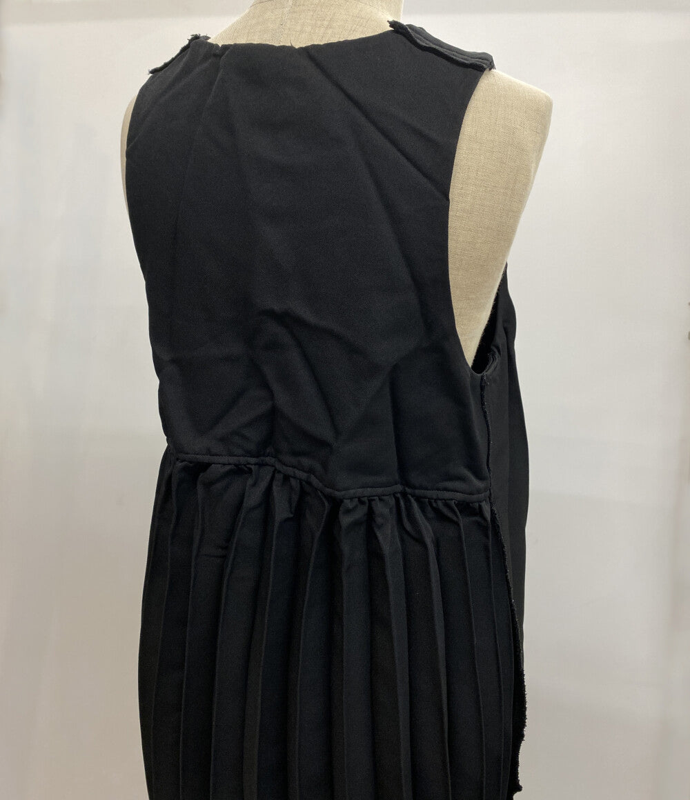 BLACK COMME des GARCONS ノースリーブワンピース 1N-A004 BLACK レディース SIZE XS ブラックコムデギャルソン