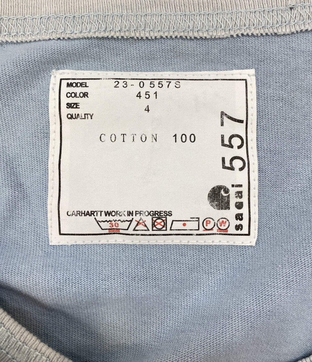 sacai 半袖Ｔシャツ Carhartt 23-0557S メンズ SIZE 4 サカイ