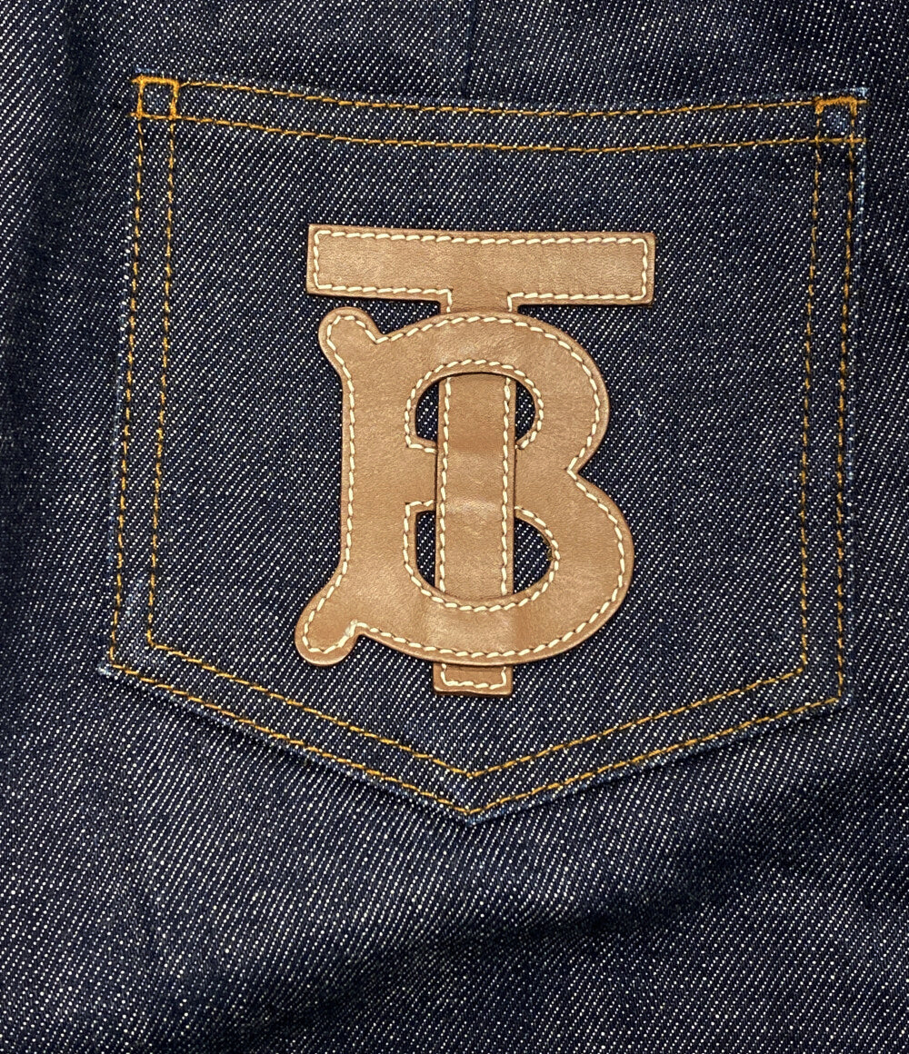 BURBERRY デニムパンツ TBロゴ ノンウォッシュインディゴ レディース SIZE W25 バーバリー