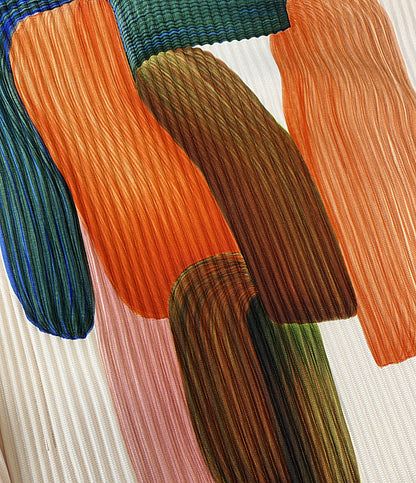 美品 HOMME PLISSE ISSEY MIYAKE 半袖シャツ ronan bouroullec HP43JK903 メンズ SIZE 2 オム プリッセ イッセイミヤケ
