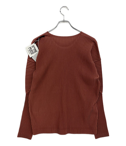 美品 HOMME PLISSE ISSEY MIYAKE 長袖シャツ HP43JK960 メンズ SIZE 3 オム プリッセ イッセイミヤケ