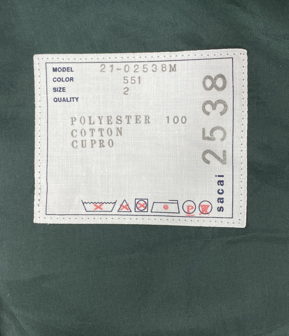 sacai パンツ 総柄 21-02538M メンズ SIZE 2 サカイ