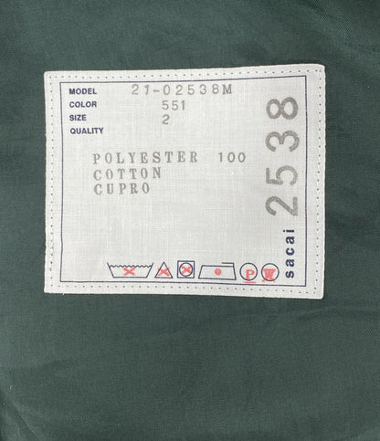 sacai パンツ 総柄 21-02538M メンズ SIZE 2 サカイ