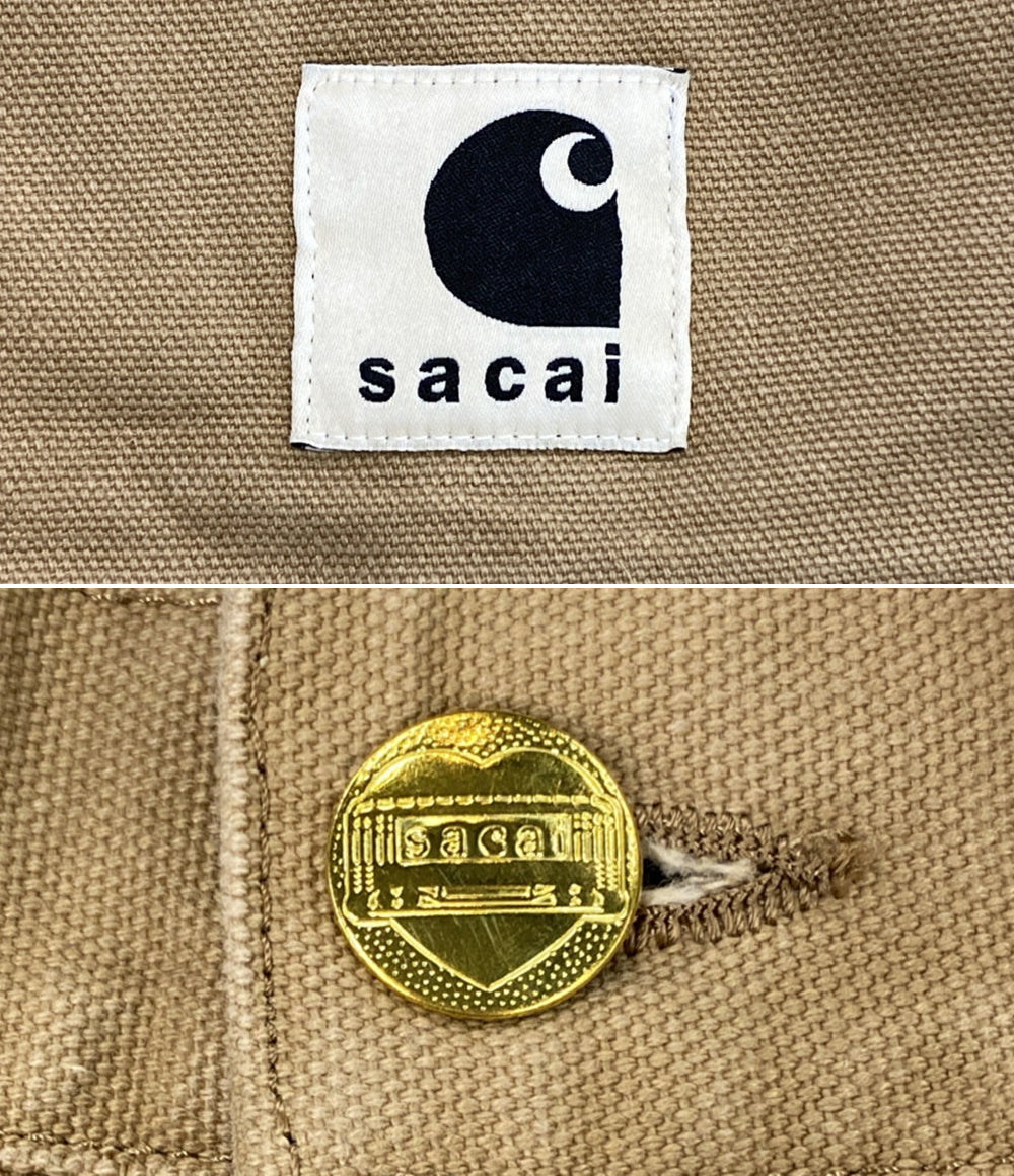 sacai carharrt カーハート パンツ ダブルニー 25-0091S メンズ SIZE 2