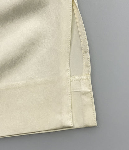 JIL SANDER サテンパンツ ホワイト Trousers レディース SIZE 32 ジルサンダー