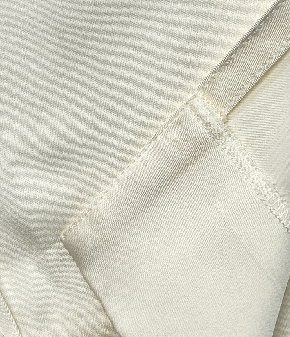JIL SANDER サテンパンツ ホワイト Trousers レディース SIZE 32 ジルサンダー