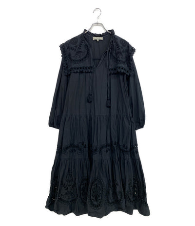 sea new york チュニックドレスワンピ 長袖 BLK 21AW レディース SIZE XS シー ニューヨーク