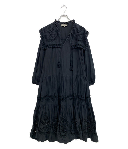 sea new york チュニックドレスワンピ 長袖 BLK 21AW レディース SIZE XS シー ニューヨーク