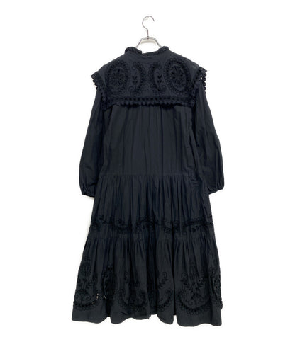sea new york チュニックドレスワンピ 長袖 BLK 21AW レディース SIZE XS シー ニューヨーク