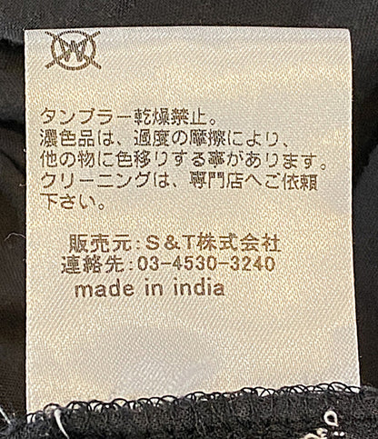 sea new york チュニックドレスワンピ 長袖 BLK 21AW レディース SIZE XS シー ニューヨーク