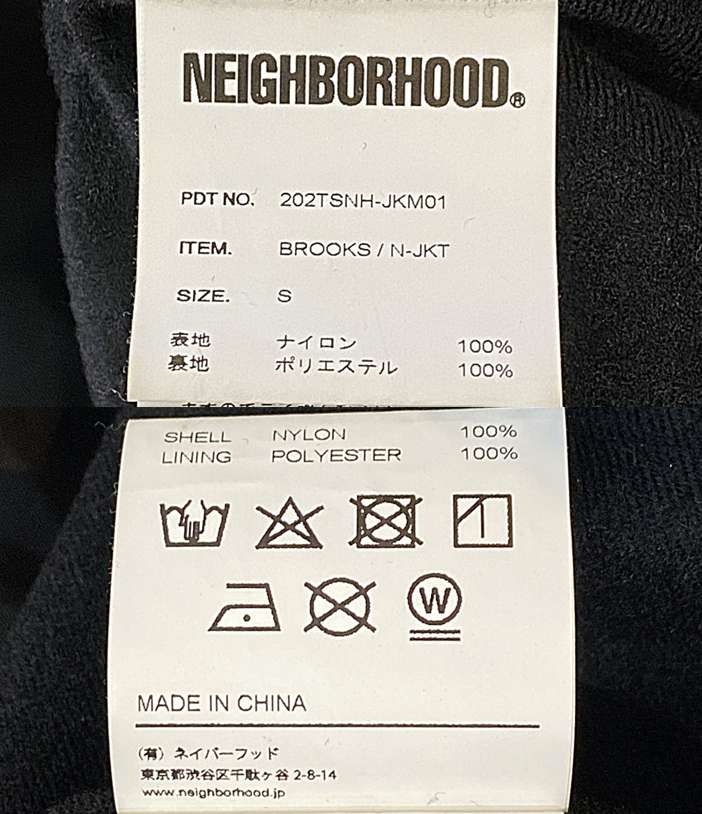 NEIGHBORHOOD ブルゾン BLK 202TSNH-JKM01 メンズ SIZE S ネイバーフッド