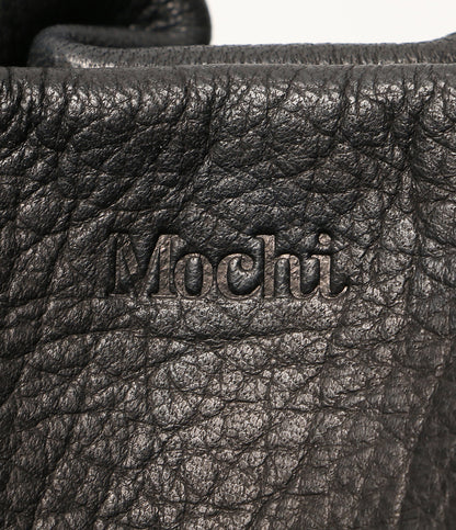 MOCHI モチ 巾着トートバッグ 鹿革 ブラック メンズ