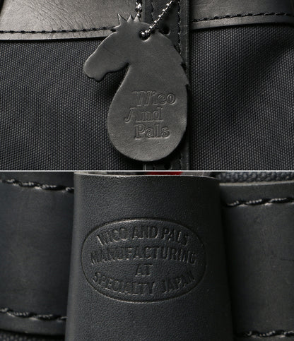 WICO AND PALS トートバッグ Buckaroos bag ブラック メンズ