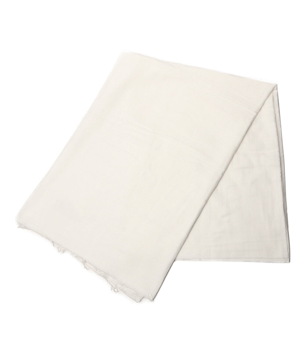 美品 COMME des GARCONS ストール WHT レディース コムデギャルソン