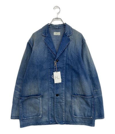 美品 HERILL デニムジャケット ブルー 25-010-hl-8010-30 メンズ SIZE 2 へリル