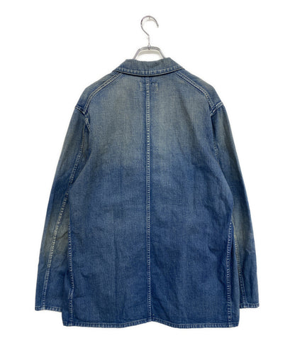 美品 HERILL デニムジャケット ブルー 25-010-hl-8010-30 メンズ SIZE 2 へリル