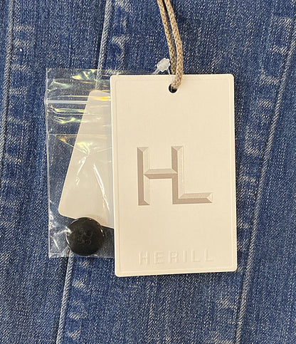 美品 HERILL デニムジャケット ブルー 25-010-hl-8010-30 メンズ SIZE 2 へリル