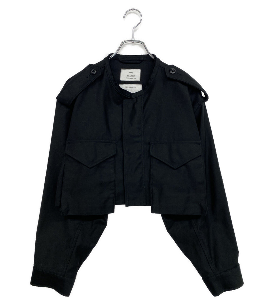 HYKE ジャケット cropped M-51 レディース SIZE 2 ハイク