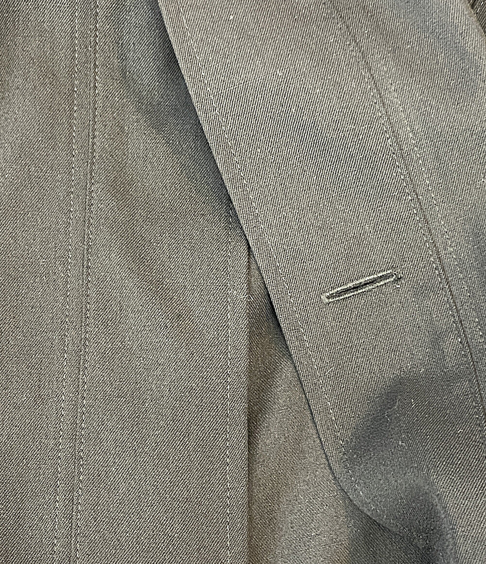 Yohji Yamamoto POUR HOMME コート WOOL GABARDINE LONG SHIRT COAT 2025AW HM-B02-100 メンズ SIZE 3 ヨウジヤマモトプールオム