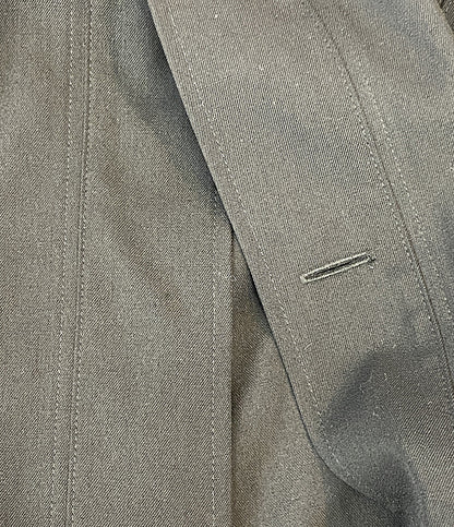 Yohji Yamamoto POUR HOMME コート WOOL GABARDINE LONG SHIRT COAT 2025AW HM-B02-100 メンズ SIZE 3 ヨウジヤマモトプールオム