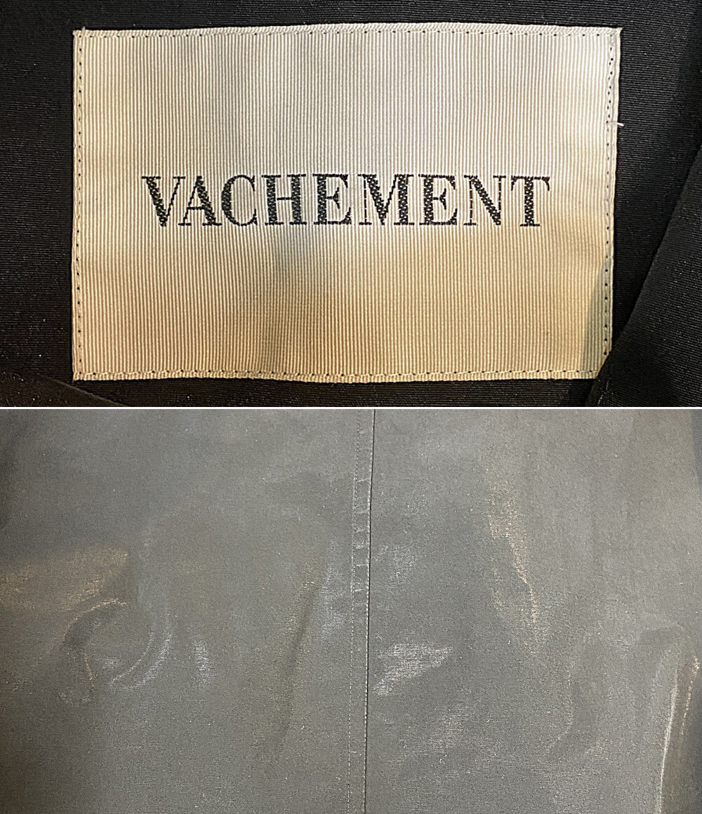 VACHEMENT ヴァシュモン トレンチコート ブラック VF-04-601 レディース SIZE S