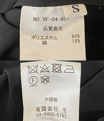 VACHEMENT ヴァシュモン トレンチコート ブラック VF-04-601 レディース SIZE S