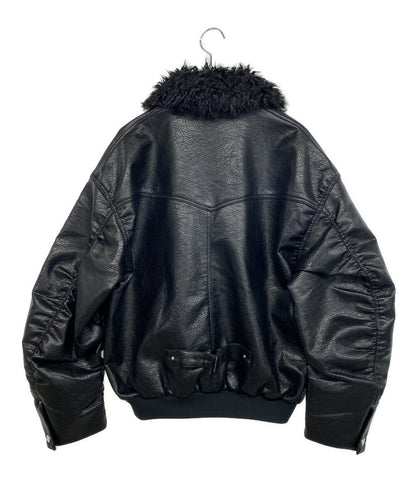 美品 B.BALLSY ウェスタンフェイクレザーワークジャケット BS1050 メンズ SIZE L ビーボールジー