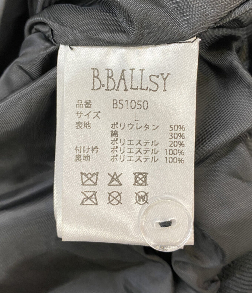 美品 B.BALLSY ウェスタンフェイクレザーワークジャケット BS1050 メンズ SIZE L ビーボールジー