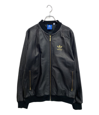 adidas ラムレザージャケット O18759 メンズ SIZE L アディダス