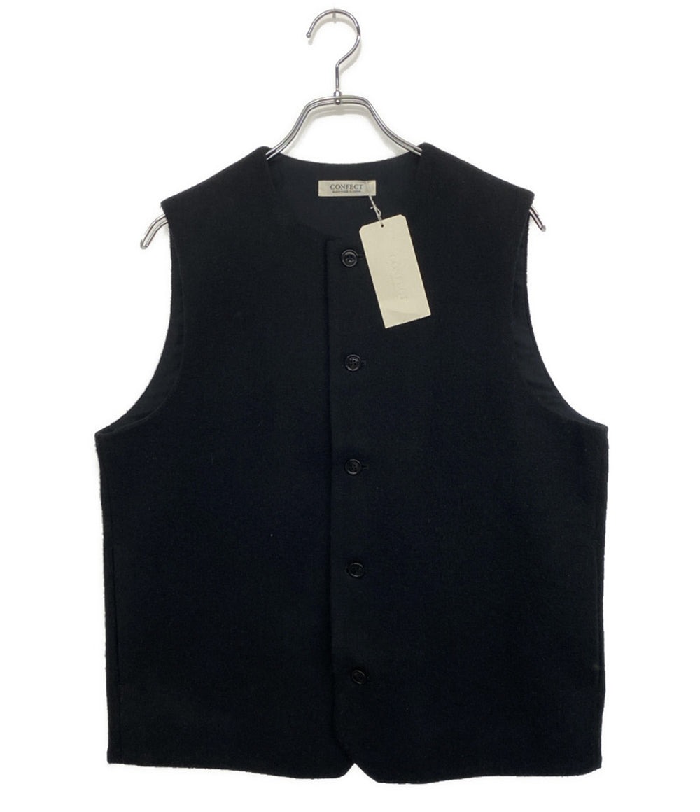 confect コンフェクト ベスト ブラック 002234-0037 メンズ SIZE 3