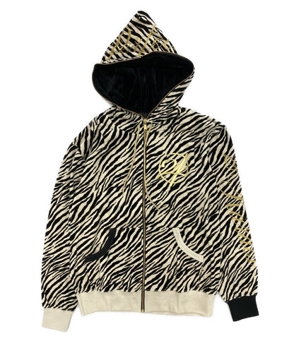 24karats パーカー ゼブラ柄 セットアップ メンズ SIZE L トゥエンティフォーカラッツ