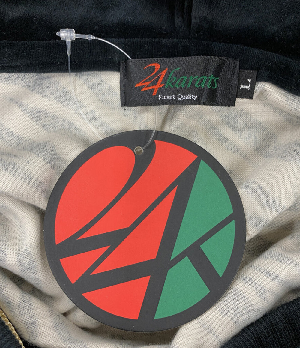 24karats パーカー ゼブラ柄 セットアップ メンズ SIZE L トゥエンティフォーカラッツ