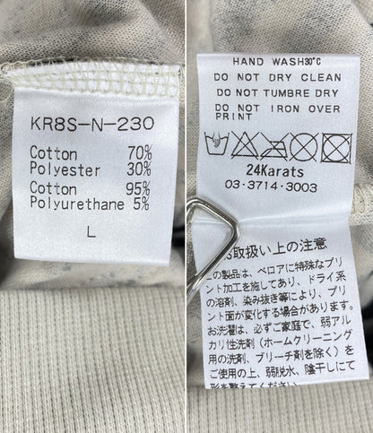 24karats パーカー ゼブラ柄 セットアップ メンズ SIZE L トゥエンティフォーカラッツ