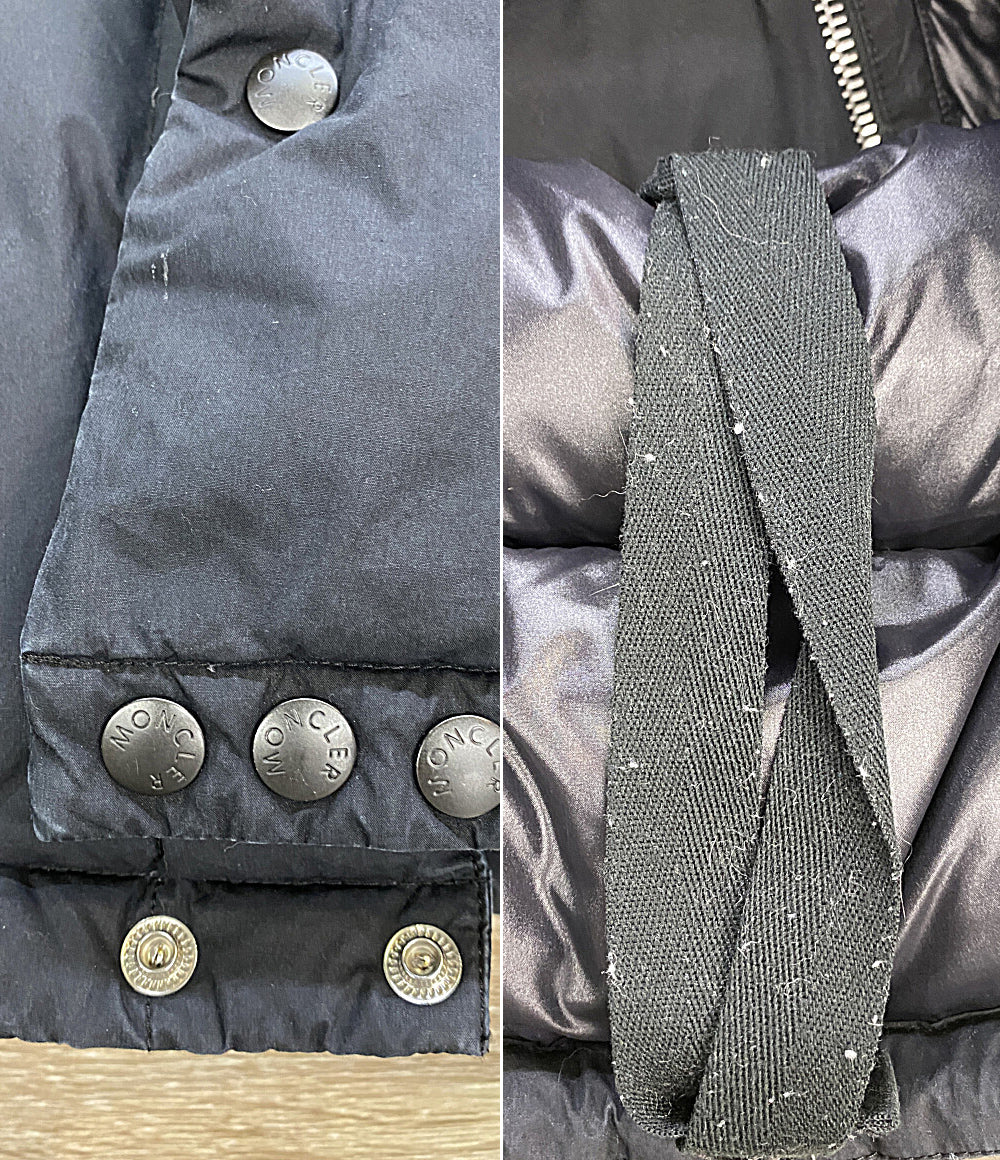 MONCLER×FRAGMENT フラグメント ダウンジャケット ブラック G209U1A00018 メンズ SIZE - モンクレール