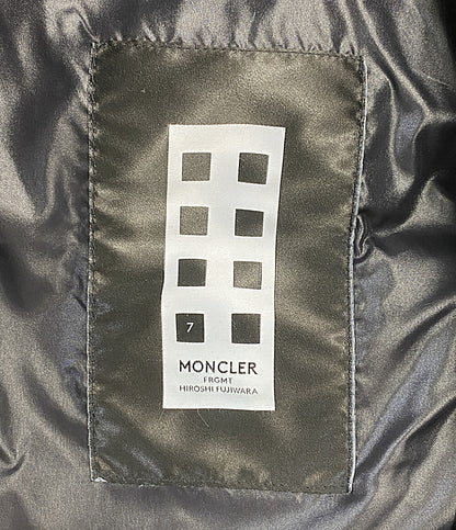 MONCLER×FRAGMENT フラグメント ダウンジャケット ブラック G209U1A00018 メンズ SIZE - モンクレール