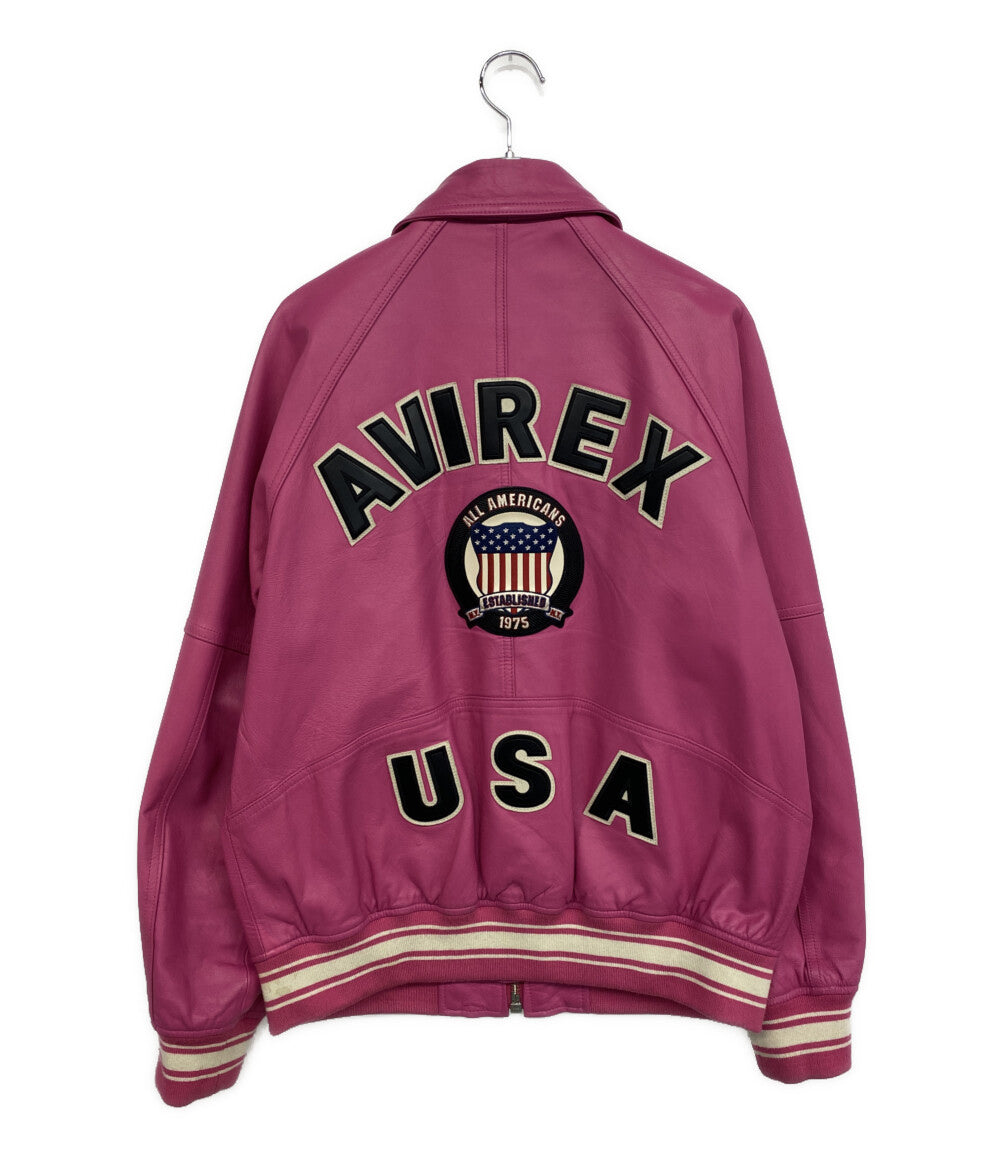 AVIREX ジャケット ピンク 783-495016 メンズ SIZE L アヴィレックス
